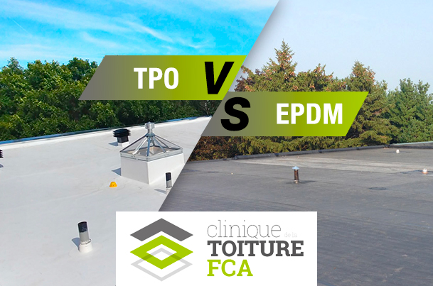 TPO membrane vs EPDM membrane.