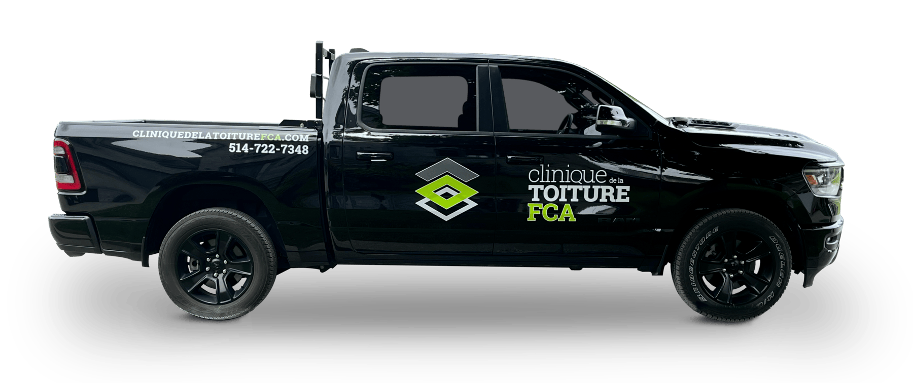 Camion pickup de Clinique de la toiture FCA