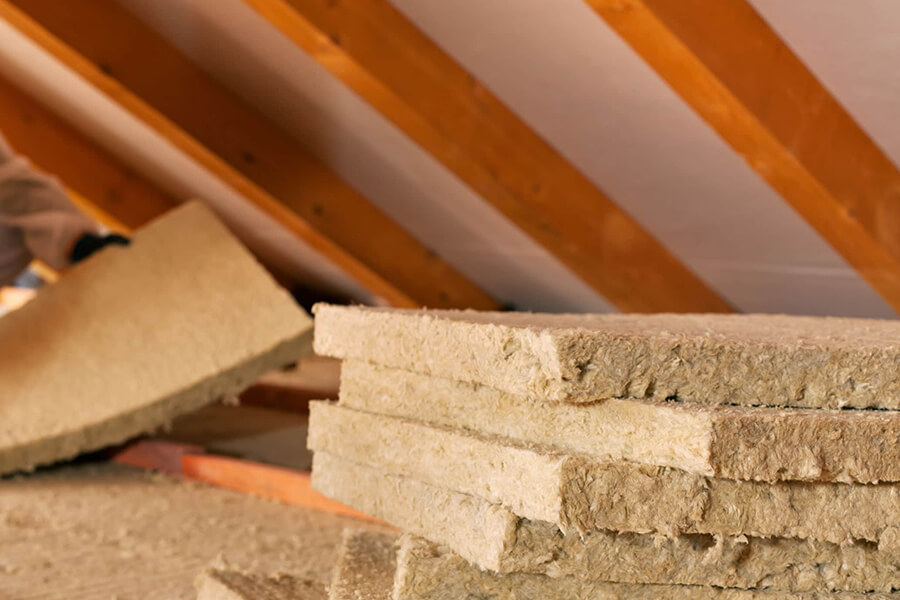 Commercial insulation.