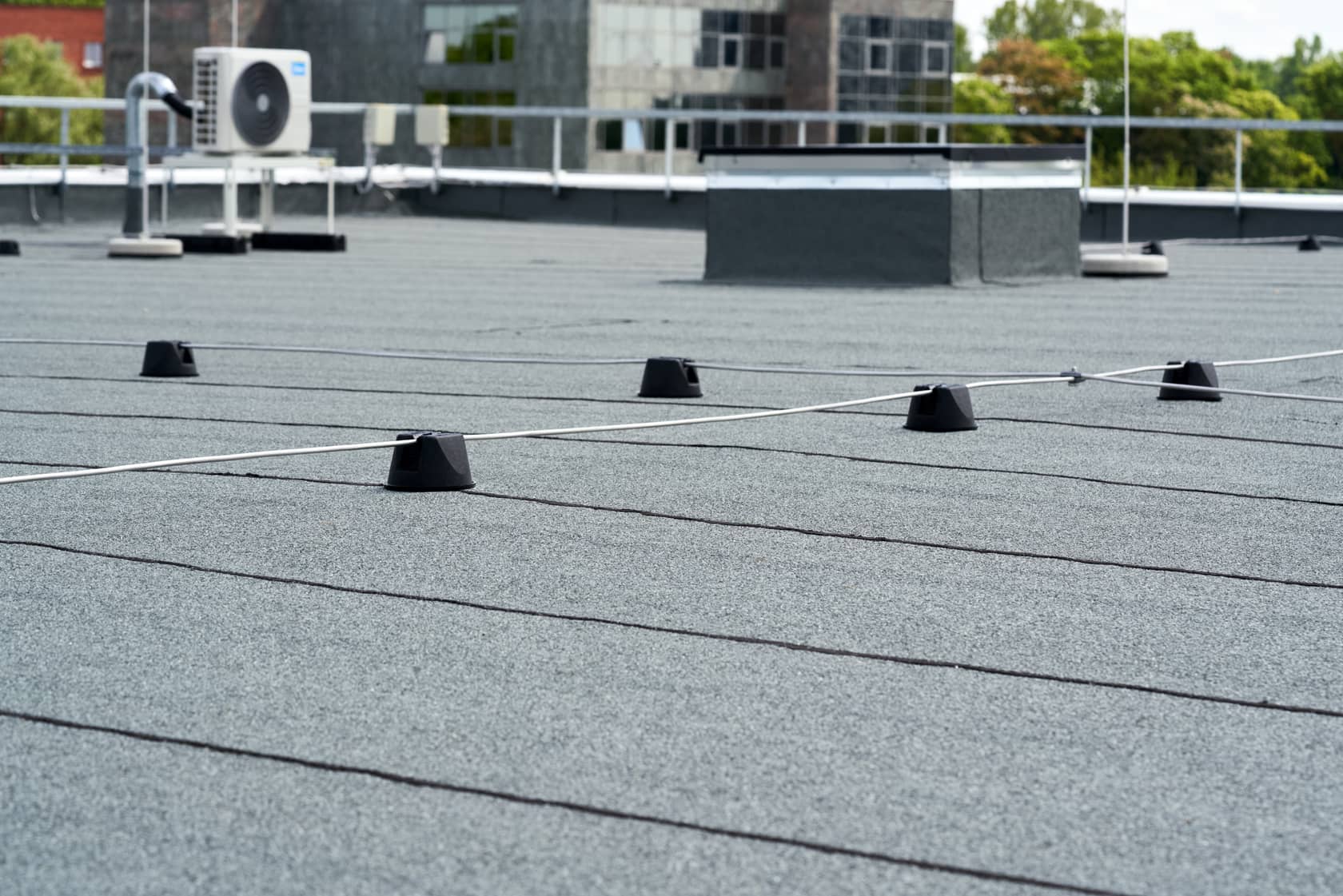 Modified Bitumen Roofing.